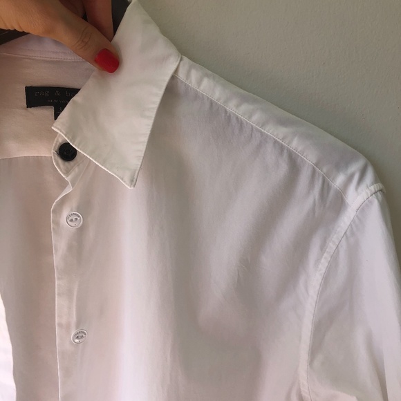 White Shirt Dress - Picture 2 of 6